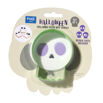 Cookie Cutter and Stencil - Skull